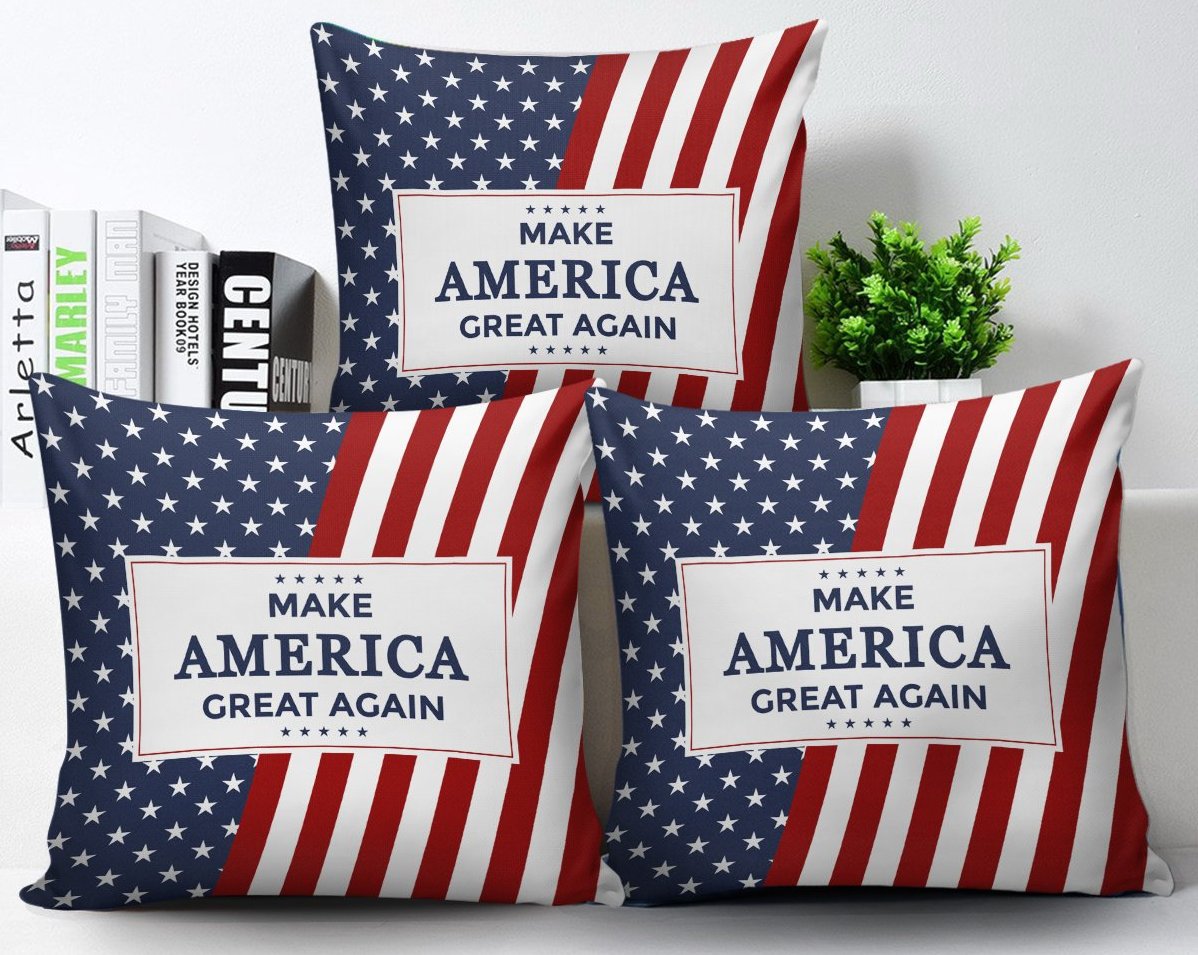 FREE MAGA USA Pillow Cover