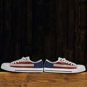 Betsy Ross Men's Low Tops