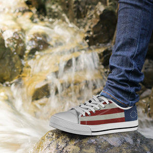 Betsy Ross Men's Low Tops