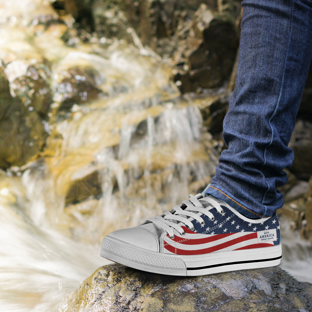 MAGA Flow - Women's Low Tops