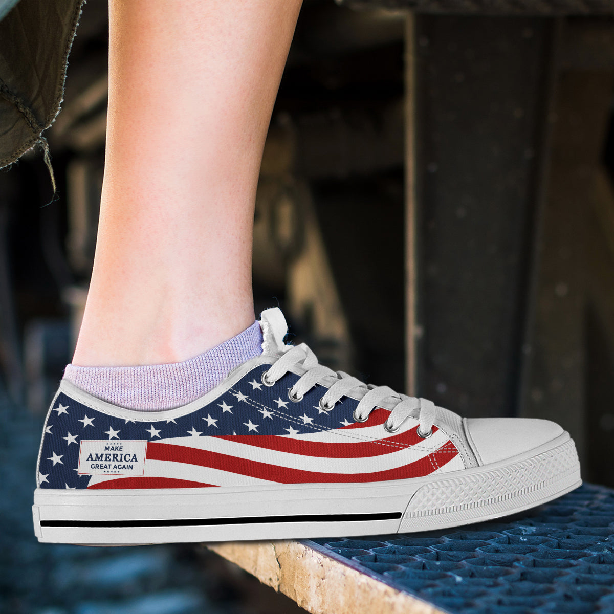 MAGA Flow - Women's Low Tops