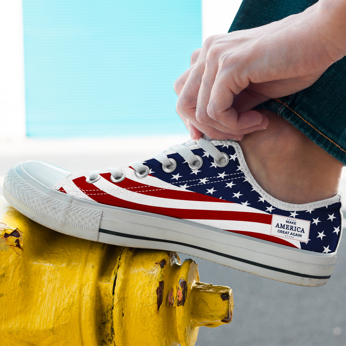 MAGA Flow - Men's Low Top Shoe