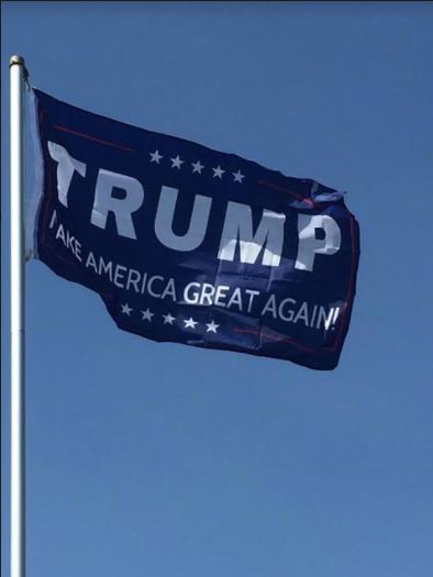 FREE - TRUMP Make America Great Again Flag - 3 ft x 5 ft
