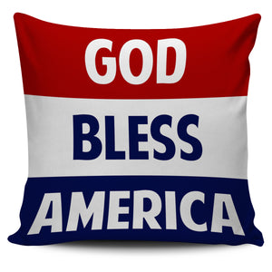 God Bless America Pillow Case