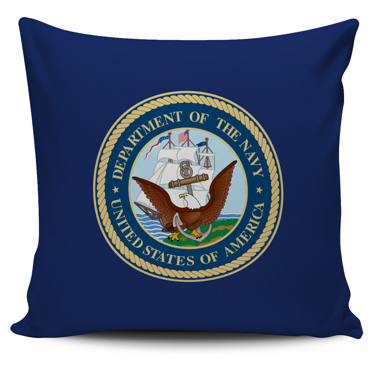 Seal of the US Navy Pillow