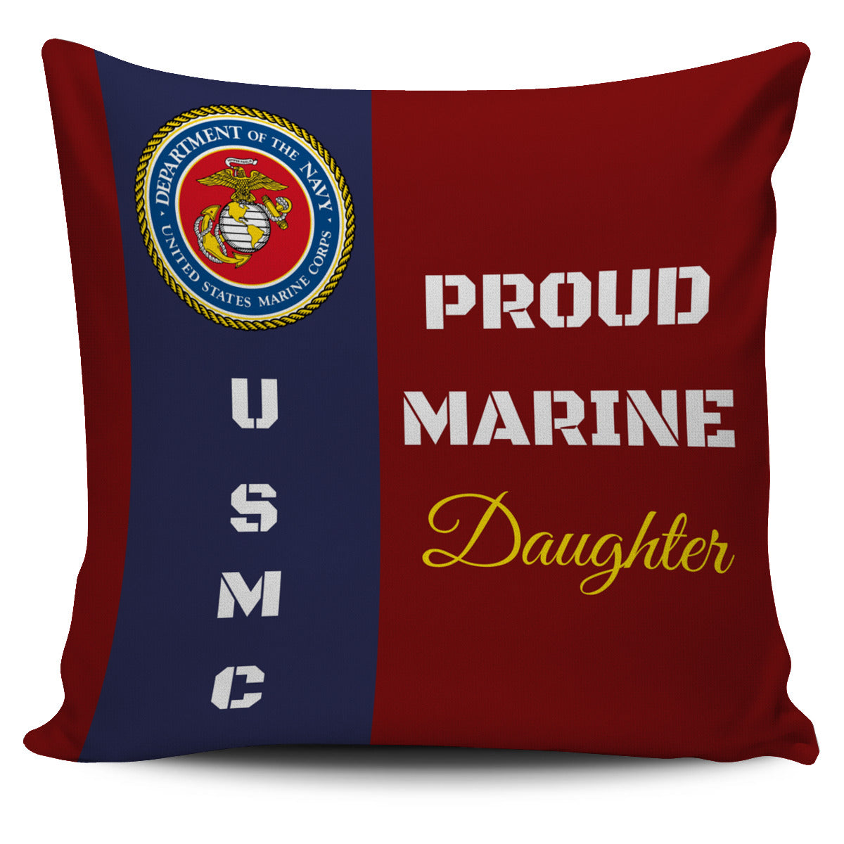 FREE Proud Marine Family Pillow Cases