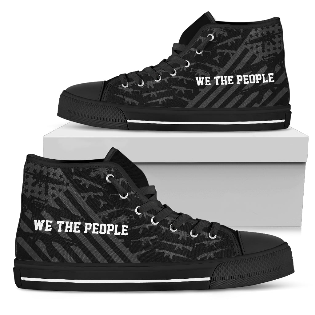 We The People - Men's High Top Shoes