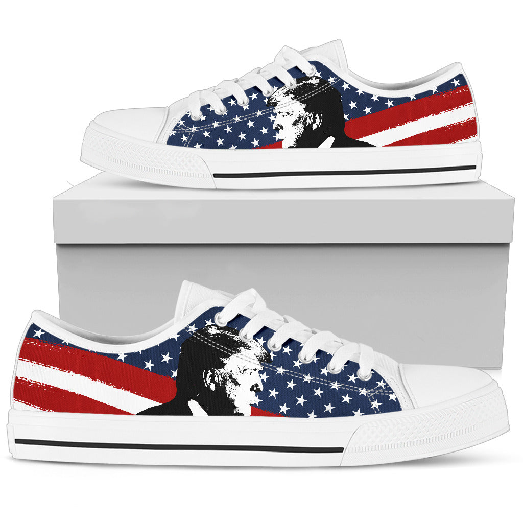 Trump Side - Women's Low Top Shoes