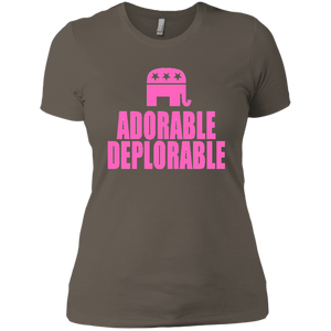 Adorable Deplorable - Ladies Apparel