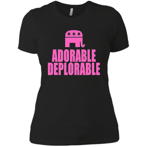 Adorable Deplorable - Ladies Apparel