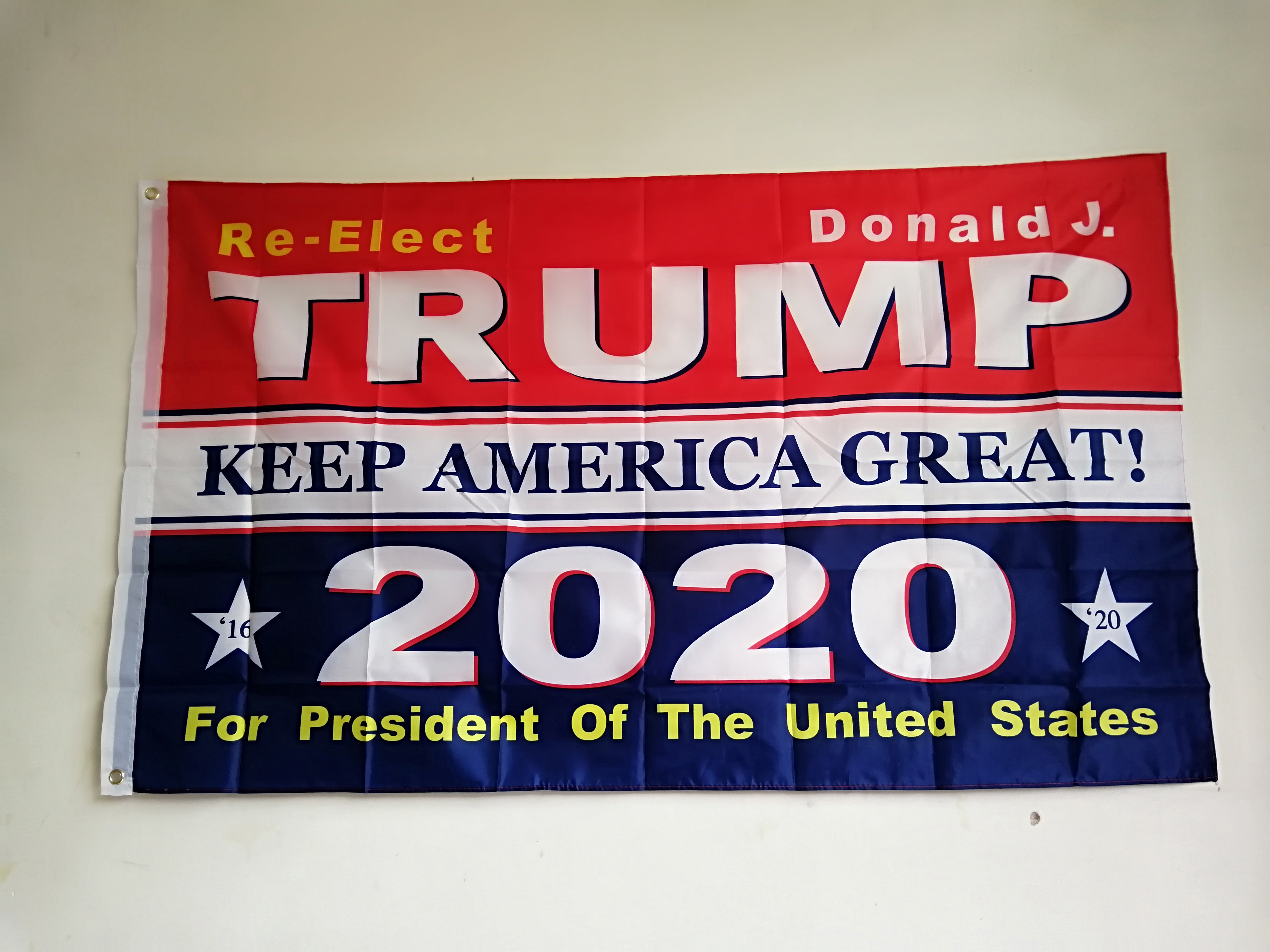 Trump 2020 Flag DJT (V2) - Keep America Great! - 3 ft x 5 ft