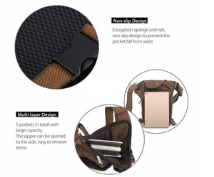 Multi-Purpose Leg Bag (Great for Bikers and CCW)