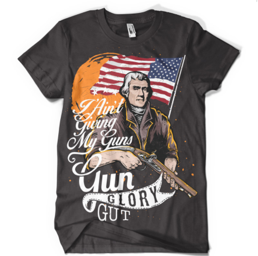 I Ain't Giving My Guns - T - Shirt