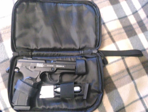 Tactical Pistol Carry Case - With Mag Holder