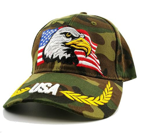 USA Eagle Hat - Camouflage