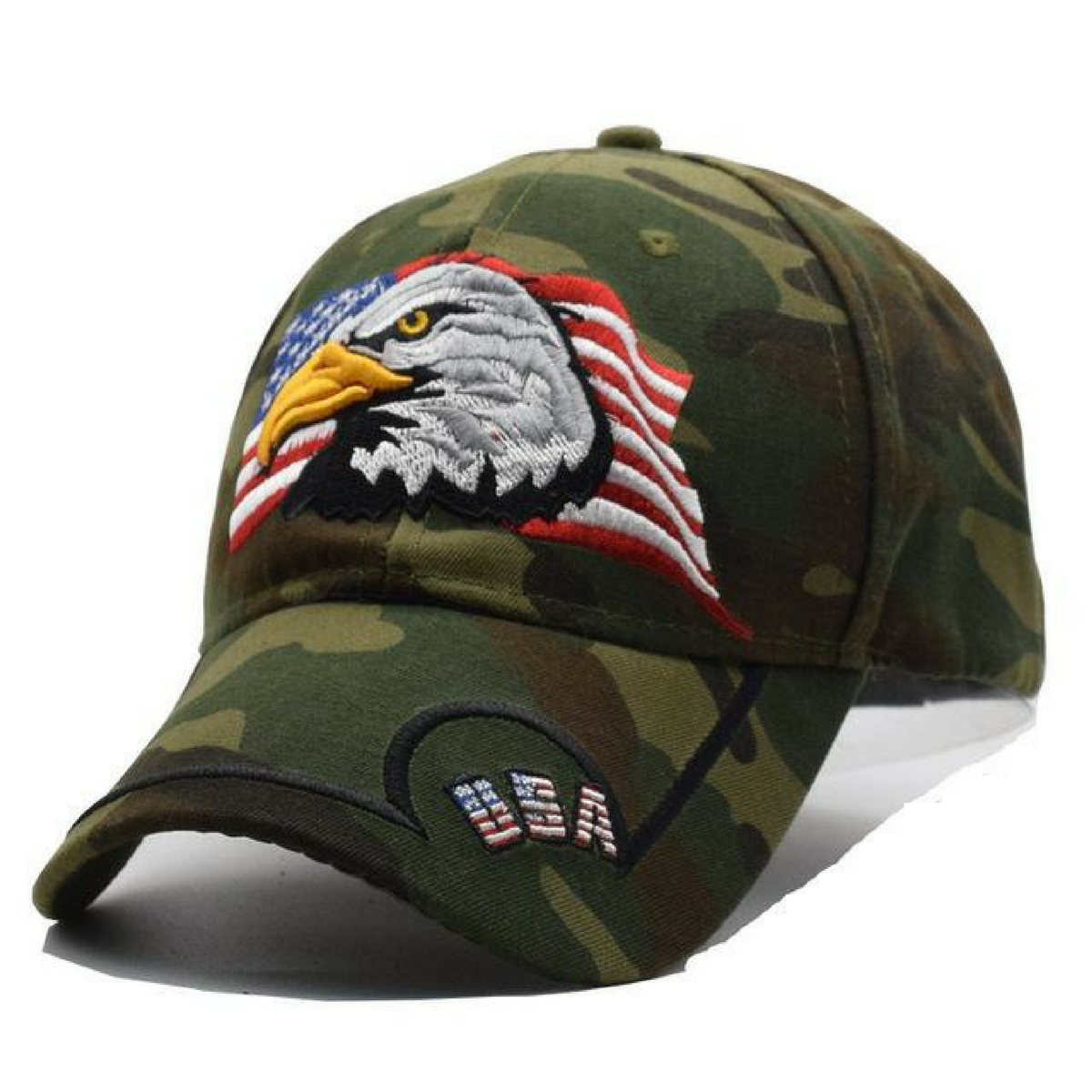 USA Flag & Eagle Caps – PRW