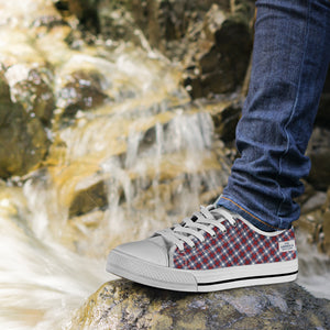 Plaid USA MAGA - Low Top Shoes