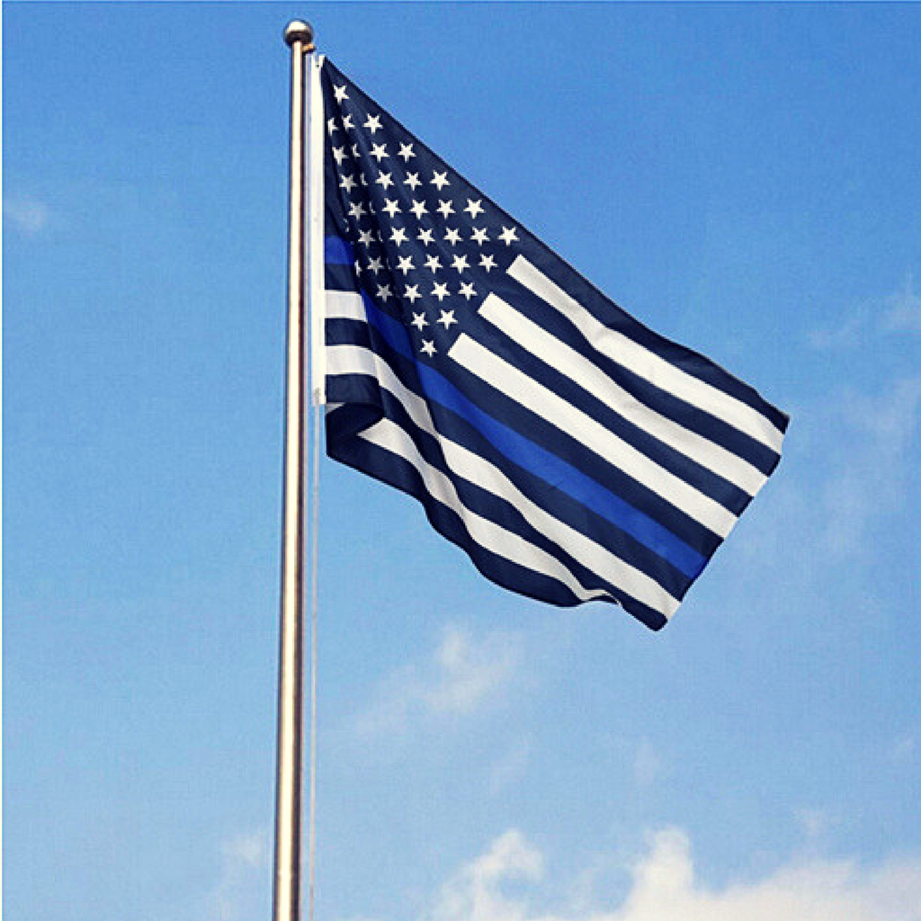 Thin Blue Line USA - Police Flags - 3 ft x 5 ft