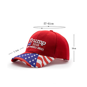 Trump 2020 American Flag Hat