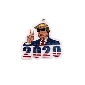 FREE Trump 2020 Decal Stickers - 4 Pieces