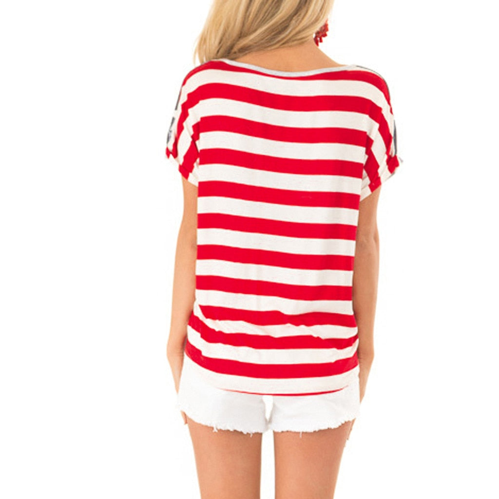 Stars & Stripes Casual Top