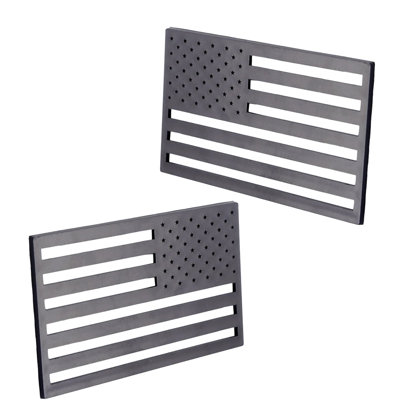 Pair of 3D USA Flag Vehicle Magnets