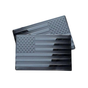 Pair of 3D USA Flag Vehicle Magnets