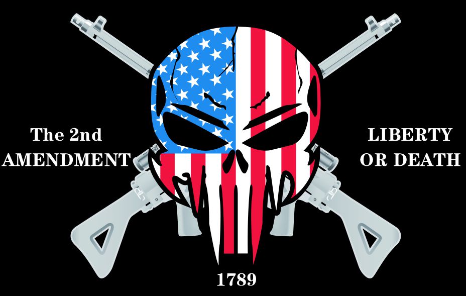 The 2nd Amendment Liberty Or Death Flag - 3 ft x 5 ft