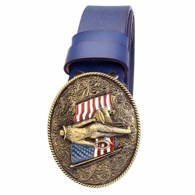 Genuine Leather American Cowboy Belt