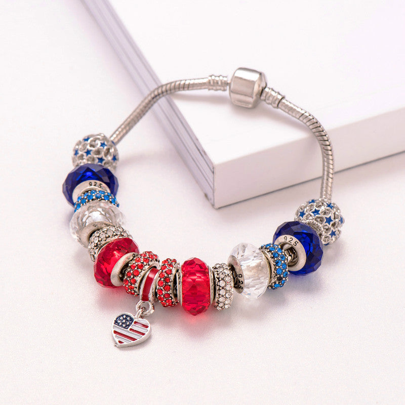 USA Red White & Blue - Bracelet