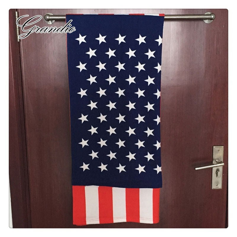 American Flag Beach Towel
