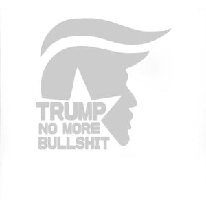 Trump No More BS Car Decals