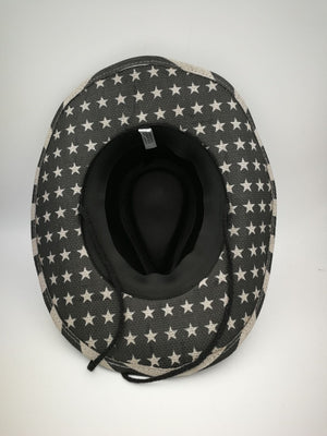USA Cowboy Straw Hat