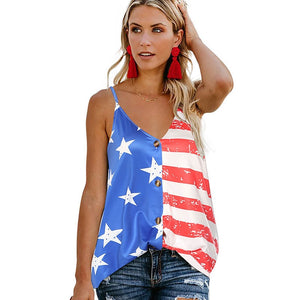 USA Flag Sleeveless