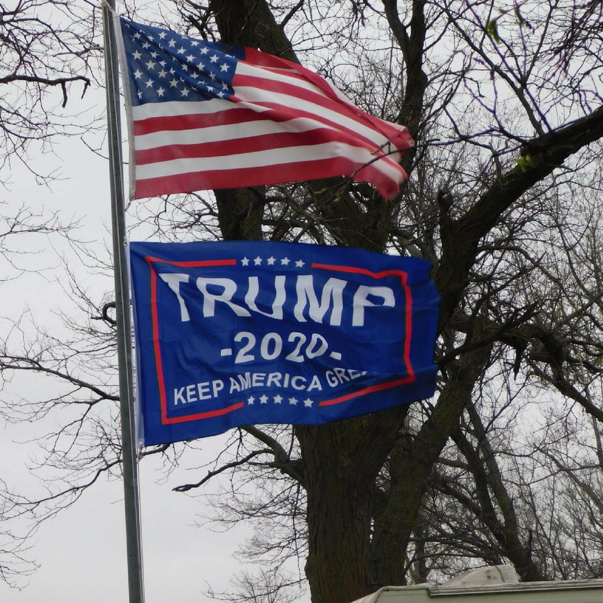 Special 1 Cent - Trump 2020 Flag - Keep America Great! - 3 ft x 5 ft